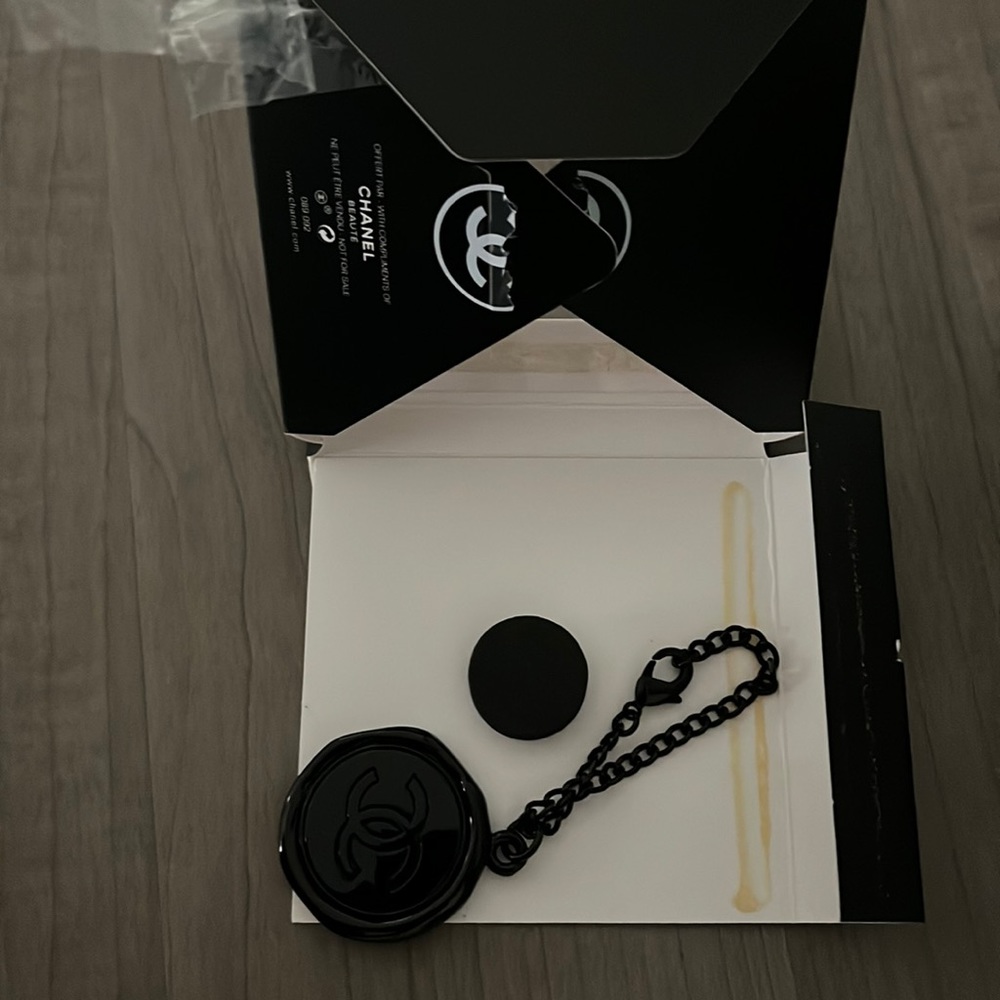 Brand new authentic Chanel keychain